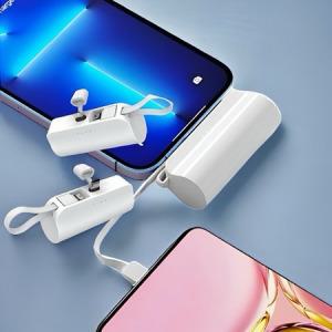 베르 보조배터리 2in1 일체형보조배터리 도킹형 5000mAh 3type