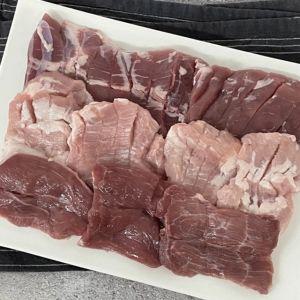 한돈 돼지고기 특수부위 3종 세트 500g x 2팩