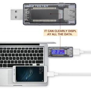 저압계 전류 전압 수준 배터리 시험기 USB 진단 충전기 용량 미터기 파워 뱅크