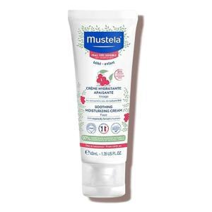 Mustela 베이비 수딩 모이스처라이징 크림 매우 민감한 피부를 위한 페이스 모이스처라이저 천연 아보카도