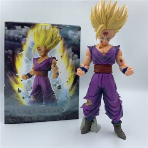 드래곤볼 Z 피규어 손고한 슈퍼 사이어인 전투 강화 애니메이션 PVC DBZ 고한 각성 격투 셀 모델 장난감 24