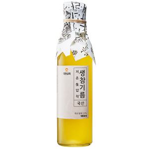 대현상회 저온압착 국산생참기름, 180ml, 1개