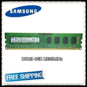 삼성 데스크탑 DDR3 4GB 1333MHz 4G 컴퓨터 메모리 PC3-10600U, PC RAM 정품 10600