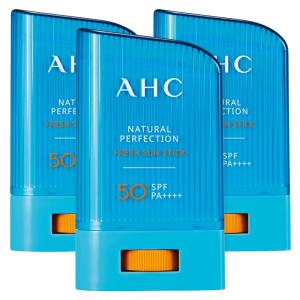 AHC 내추럴 퍼펙션 프레쉬 선스틱 22g SPF50+ 3개