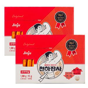 진주햄 천하장사 소세지 오리지널 1500g X2개 (15gx200입)