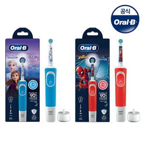 [Oral-B] 오랄비 어린이용 전동칫솔 D100k (겨울왕국/스파이더맨)