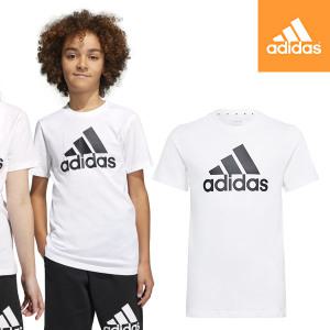 [매장정품] 아디다스 ADIDAS 키즈 130cm-160cm 주니어 빅로고 반팔티셔츠/편안한 면소재 라운드티 [IC9961]