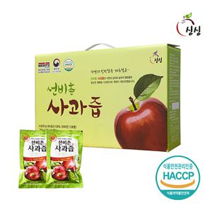 선비촌 사과즙 100ml x 30포 (1박스)