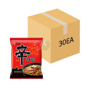 농심 신라면 120g 30개입 (1BOX) 얼큰한 봉지라면