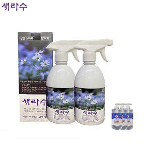 새라수 500ml 2개 + 닥터에버크린 손소독겔 500ml 3개