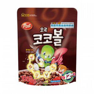 어린이간식 씨리얼과자 오곡코코볼 1kg