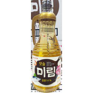 롯데칠성 미림 1.8L X6개 잡내제거 업소 맛술 식당