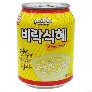 전통 음료 팔도 비락식혜 238ml x 24캔 (반품불가)