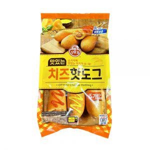 오뚜기 맛있는 치즈핫도그 400g (5개입) 1개 (반품불가)