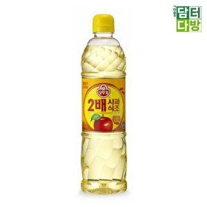 오뚜기 2배 사과식초 500ml x 6개