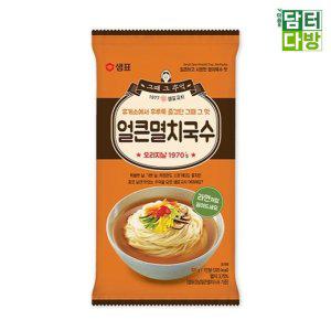 샘표식품 얼큰멸치국수 101g X 10개