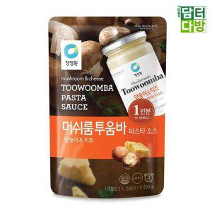 청정원 머쉬룸 투움바 파스타소스 150g X 5개