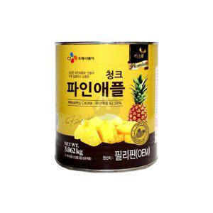 이츠웰 프리미엄 청크 파인애플캔 3.062Kg 과일 화채