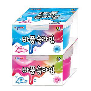 종이나라 말랑 바풍 슬라임 300g 2P 촉감놀이 액괴