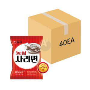 농심 사리면 110g 40개입 (1BOX) 업소용라면 식당용식자재 라면사리 한박스 찌개용사리 면사리 음식점사리