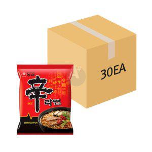 농심 신라면 120g 30개입 (1BOX) 대용량 봉지라면 업소용라면 음식점 분식집 편의점 얼큰한라면 한박스