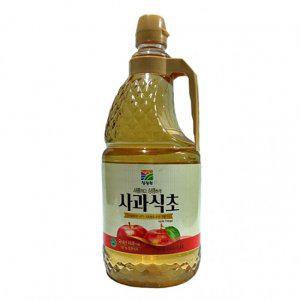 푸드) 대상 청정원 사과식초 1.8L(6ea)(1box)