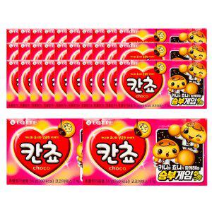 롯데 칸쵸 54g 32개 1Box 아이 사무실 간식 과자