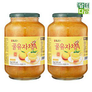 (원플러스원) 담터 꿀유자차(A) 2kg