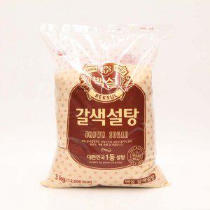 감리로운 단맛 백설 황설탕 3kg