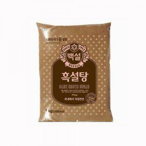 CJ 제일제당 설탕 흑설탕 1 KG 16EA 1BOX