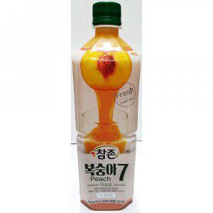 복숭아 원액 참존 835ml x12개 과일 음료 베이스 과즙