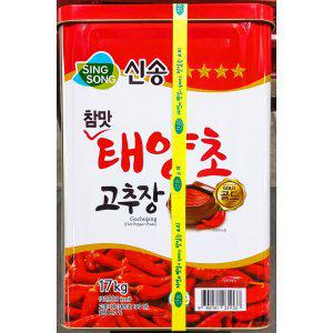 신송 참맛 고추장 17kg 대용량 매운 식당 업소 식당용