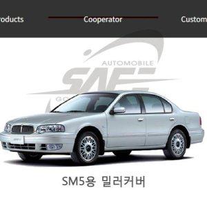 SM5 사이드미러커버 2pcs 메탈미러커버 (반품불가)