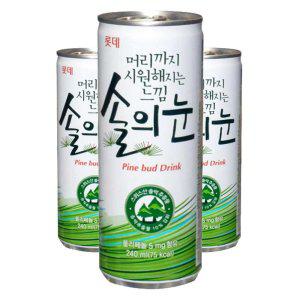 롯데칠성 솔의눈 240ml x 30캔