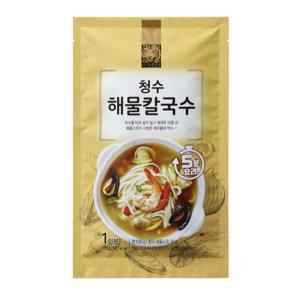 청수 해물 칼국수 2인분 220g 15개 1박스