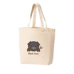 에코백 BLACK PORK 흑돼지 제주를 담은 돼지