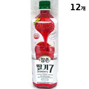 업소용 딸기농축액 식자재(참존 835ml)X12