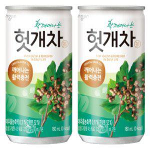 웅진 헛개차 180ml x 60캔입 (30캔x2박스)