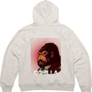 후드티 뒷면 프린트티셔츠 GORILLA 고릴라