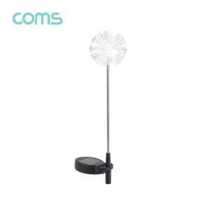 Coms 태양광 LED 정원등 꽃잎형 600mAh