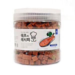 펫슐랭 쉐프의 레시피 800g 연어육포 트릿