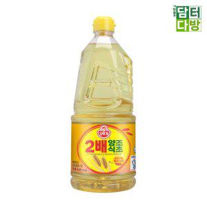 오뚜기 2배 양조식초 1.5L x 2개