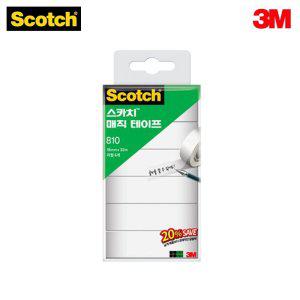 3M 스카치 매직테이프 오피스팩 리필 810R-6 (18mm)