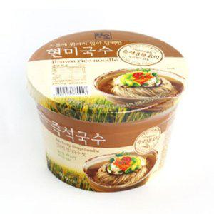 큰바위식품 현미즉석국수(멸치국수 맛) 92g-6개