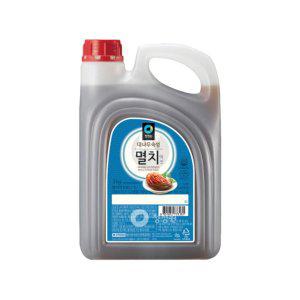 대상 청정원 멸치액젓 3kg 대용량 식당용 김장용 말통