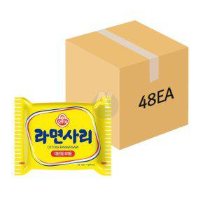 오뚜기 사리면 110g 48개입 (1BOX) 업소용 식당용 라면사리 한박스 찌개용 대용량 사리용 라면대량구매