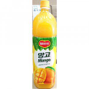 업소용 식자재 롯데 칠성 델몬트 망고 주스 1.5L X6