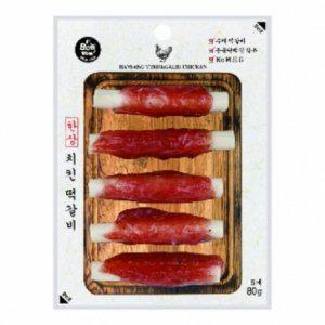 반려견 간식 체력 두뇌 한상떡갈비 (오리/80g) x3