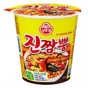 오뚜기 진짬뽕라면소컵75g x 6입