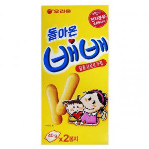 오리온 돌아온배배 80g X 20개